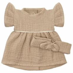 Minikane Poupées|Vestiaire poupée - Robe Daisy et headband gaze de coton |