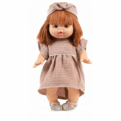 Minikane Poupées|Vestiaire poupée - Robe Daisy et headband gaze de coton |