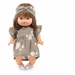 Minikane Vestiaire poupée - Robe Daisy et son headband Marguerites
