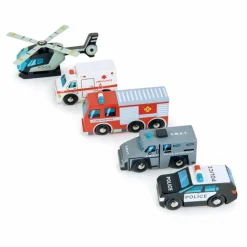 Tender Leaf Toys Garages, Circuits|Véhicules d'urgence