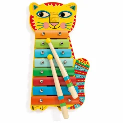 Djeco Xylophone Chat Multicolore Best