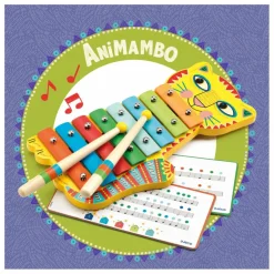 Djeco Xylophone Chat Multicolore Best