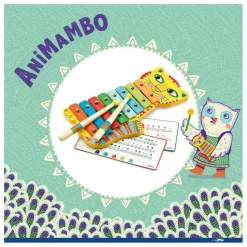 Djeco Xylophone Chat Multicolore Best